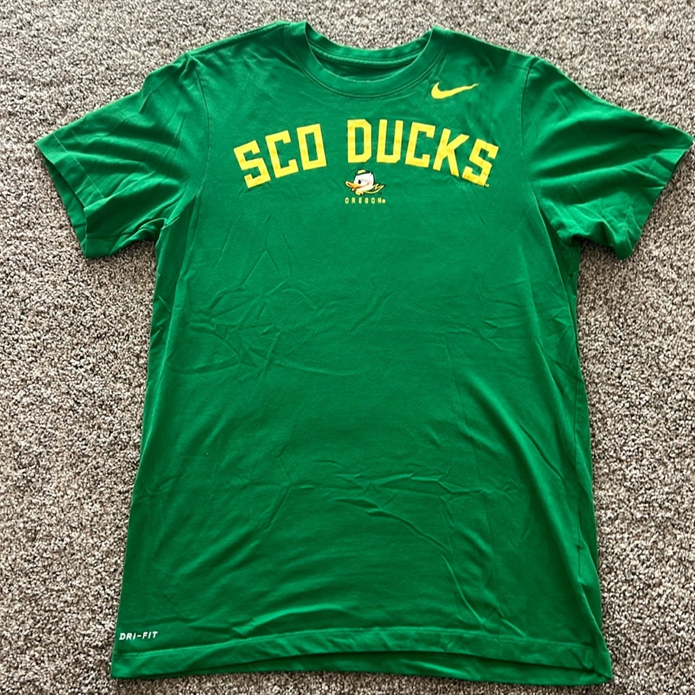 University Of Oregon Ducks Nike Drifit Tee M